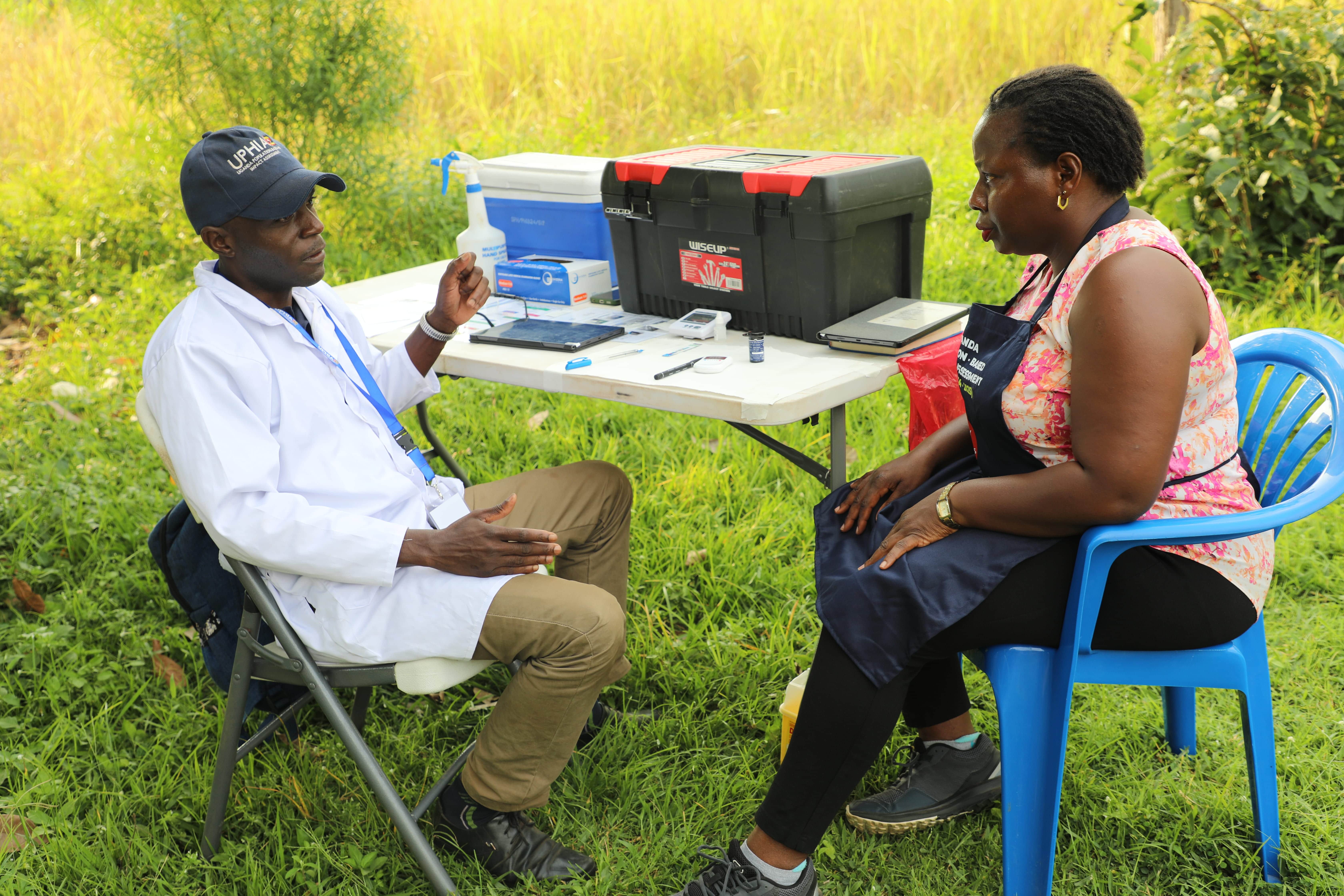 UPHIA outdoor mobile testing station